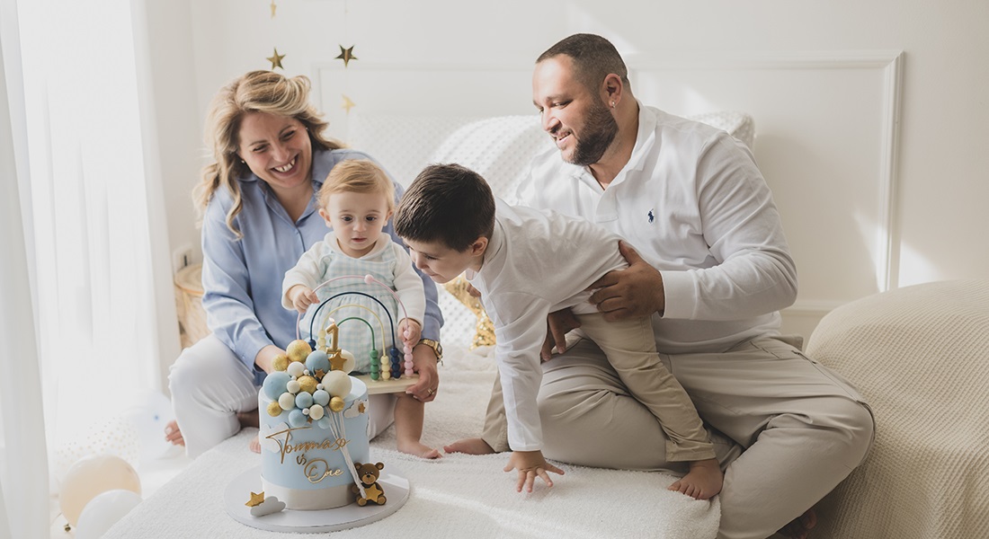 servizio fotografico di famiglia, primo compleanno, fotografo messina